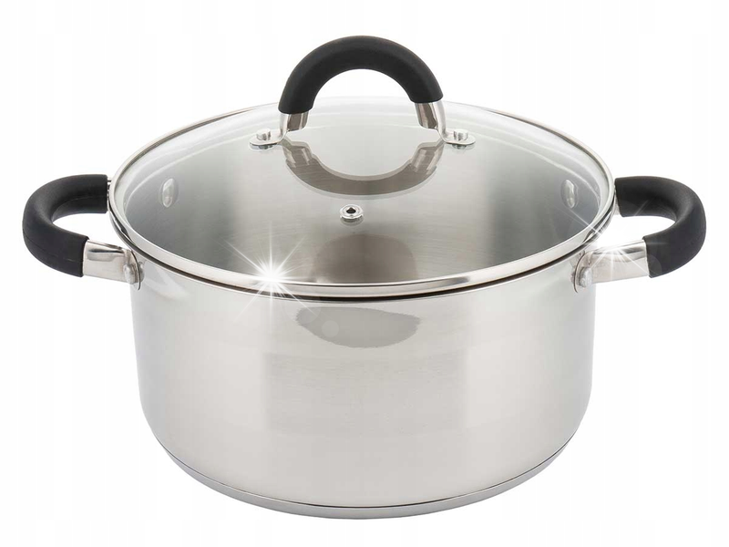 Garnek stal Ø20cm 3l Kinghoff zdjęcie 1