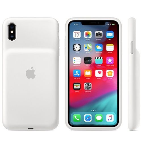 Apple Etui Smart Battery Case do iPhonea XS Max - białe na Arena.pl