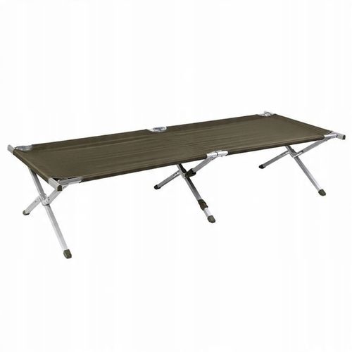 Łóżko turystyczne MIL-TEC KANADYJKA 210X70X42 cm na obóz do 120kg Oliwkowe na Arena.pl