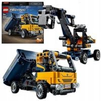 LEGO Technic Samochód Auto Wywrotka koparka 2w1 42147 Budowa Miasto