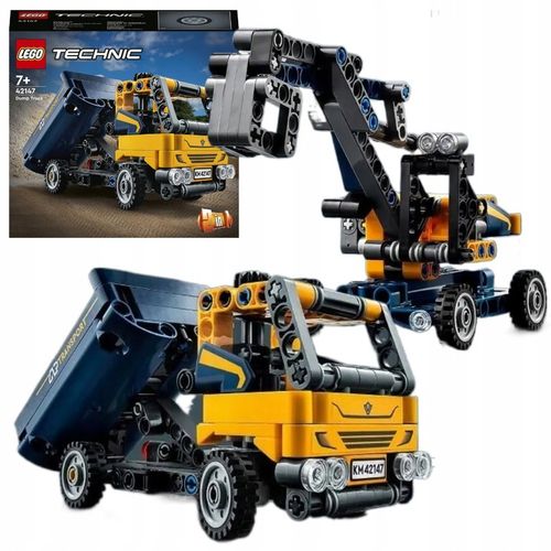 LEGO Technic Samochód Auto Wywrotka koparka 2w1 42147 Budowa Miasto na Arena.pl