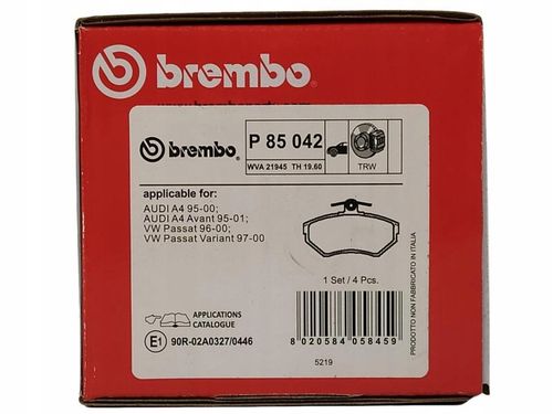 KLOCKI HAM AUDI A4 BREMBO na Arena.pl