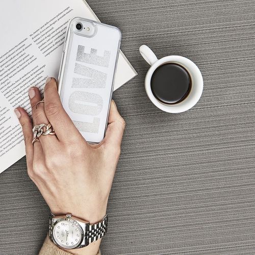 Puro Aqua Love - Etui iPhone X (White) na Arena.pl