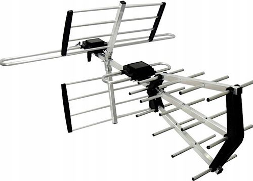 ANTENA Kierunkowa do TV Naziemnej DVBT2 COMBO 4K MUX8 VHF UHF Filtr na Arena.pl