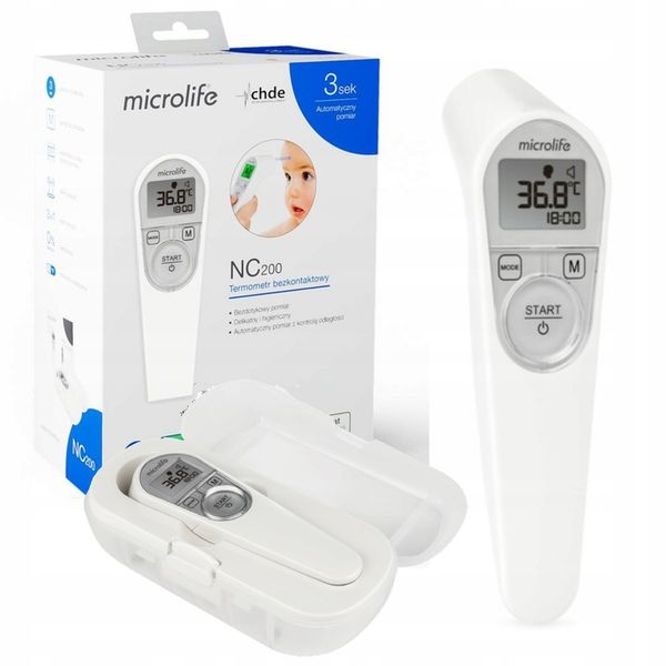 Microlife NC200 bezdotykowy termometr elektroniczny zdjęcie 12