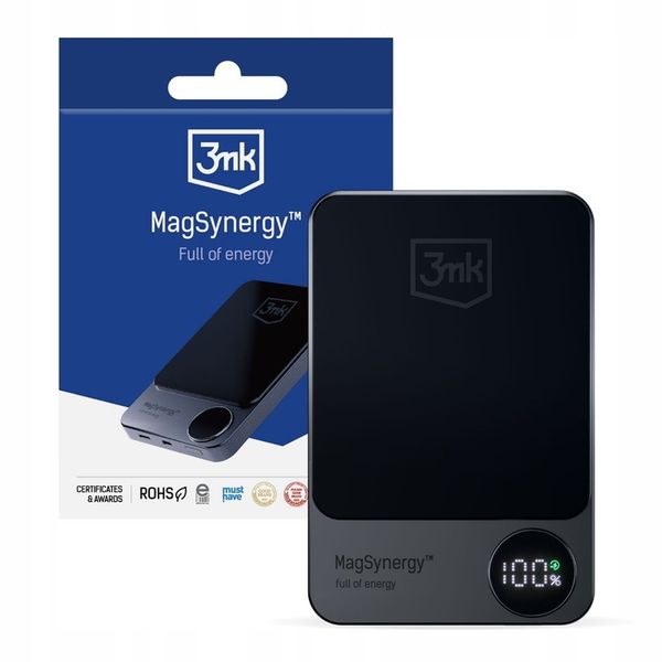 Powerbank 3mk MagSynergy USB-C Lightning 10000 zdjęcie 1