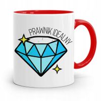 Kubek Czerwony Prawnika Prawnik Idealny Prezent Z Nadrukiem Ze Zdjęciem