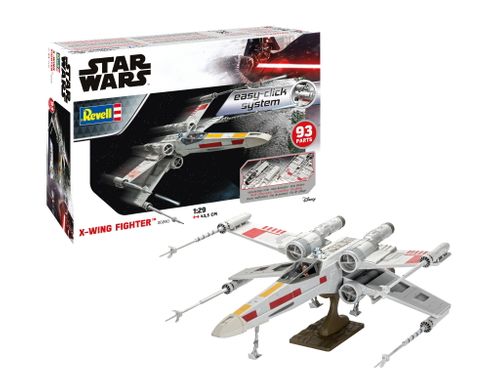 Model plastikowy Star Wars X-Wing Fighter easy-click system na Arena.pl