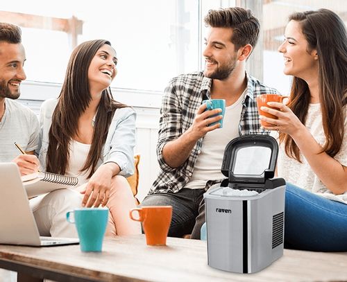 Kostkarka do lodu maszyna do kostek lodu RAVEN EKDL001 na Arena.pl