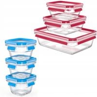Zestaw pojemników na żywność TEFAL do airfryer lunch box 6 el żaroodporne