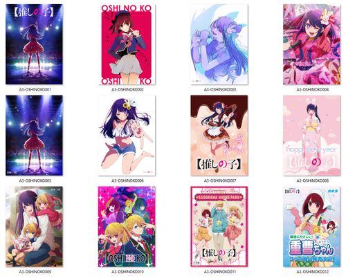 Plakat A3 Oshi no Ko DO WYBORU na Arena.pl