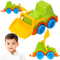 ciągnik mini traktor ruchome koła łyżka pojazd rolniczy do
