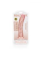 curved realistic dildo with suction cup   8/ 20,5 cm
