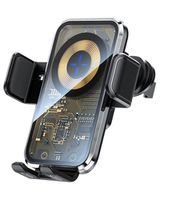 Uchwyt z ładowarką indukcyjną do kratki nawiewu - czujnik dotyku