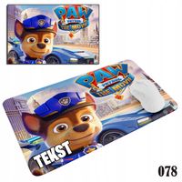 PODKŁADKA POD MYSZKĘ MYSZ WZORY DO WYBORU - PSI PATROL CHASE 29x36cm