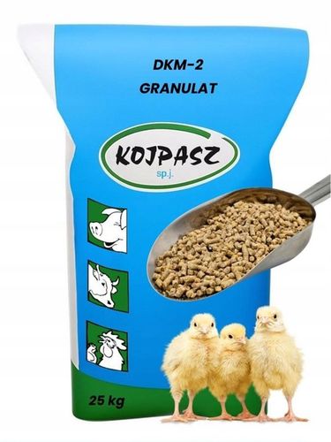 PASZA DLA KURCZĄT DKM-2 OD 8 TYGODNIA ŻYCIA 25KG KOJPASZ KARMA DLA KUR GMP+ na Arena.pl