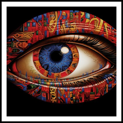 Plakat 100x100cm W Oku Obserwatora na Arena.pl