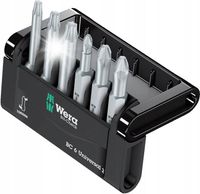 WERA ZESTAW BITÓW BIT-CHECK 6 UNIVERSAL 2, 6 CZ.