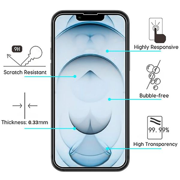 Szkło Hartowane Płaskie do iPhone 13 Pro Max zdjęcie 3