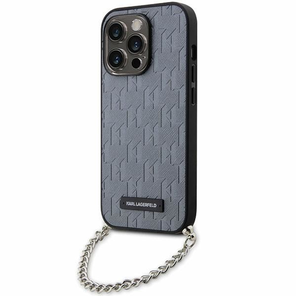 Etui Karl Lagerfeld do iPhone 14 Pro, Srebrny zdjęcie 1
