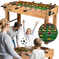 PIŁKARZYKI STOŁOWE GRA STÓŁ DO PIŁKARZYKÓW DUŻY WOODEN OUTTEC