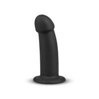 no parts   charlie dildo 14.5 cm   black