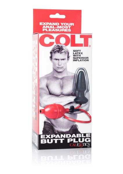 Colt Expandable Butt Plug Black zdjęcie 2