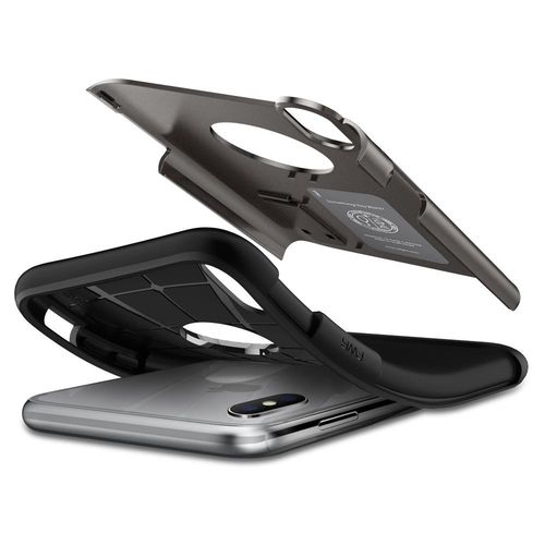Spigen Slim Armor do iPhone XR gunmetal na Arena.pl