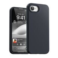 etui mercury silicone do iphone 16e      granatowy