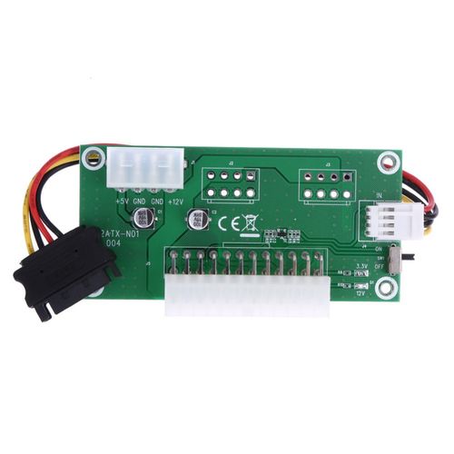 Adapter zasilacza atx bitcoin riser sata starter z na Arena.pl