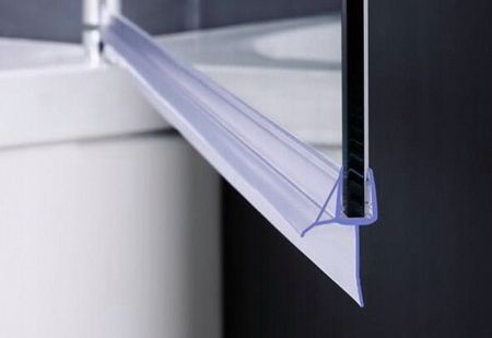 USZCZELKA DOLNA DO KABINY PRYSZNICOWEJ 6-8mm TUNELOWA TRANSPARENTNA na Arena.pl