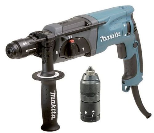 MŁOTOWIERTARKA MAKITA HR2470T WALIZKA SDS PLUS 780 DODATKOWA GŁOWICA na Arena.pl