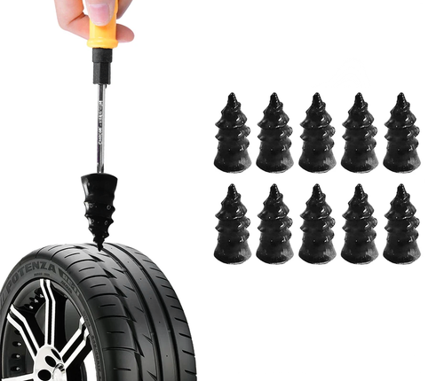 USZCZELNIACZ OPON ZESTAW NAPRAWCZY WKRĘTY WULKANIZACYJNE TRÓJKĄT KAMIZELKA na Arena.pl