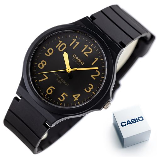 ZEGAREK MĘSKI CASIO MW-240-1B2 (zd166h) - KLASYKA + BOX na Arena.pl