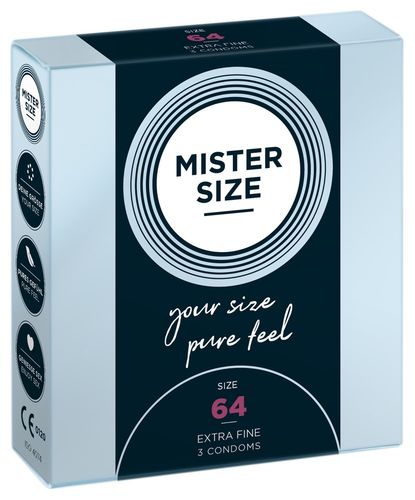 Prezerwatywy Mister Size 64 mm (3 szt) na Arena.pl