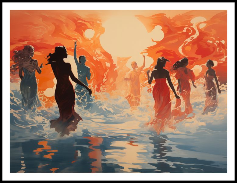 Plakat 100x75cm Taneczny Żar zdjęcie 3