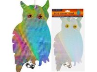 Odstraszacz ptaków sowa na szpaki wróble gołębie ptaki sowa siedząca