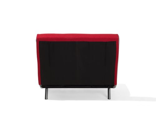 Sofa rozkładana czerwona FARRIS na Arena.pl