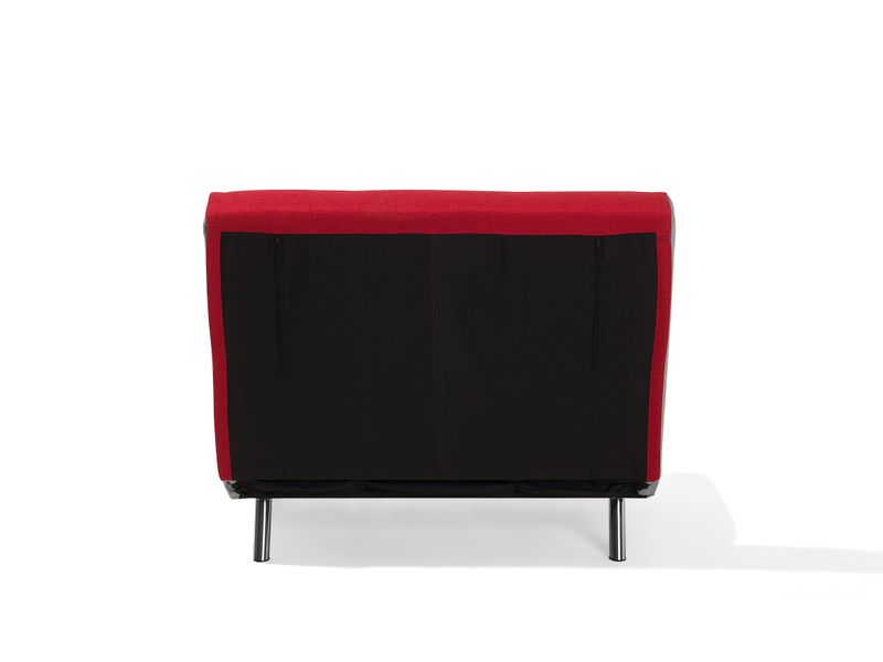 Sofa rozkładana czerwona FARRIS zdjęcie 7