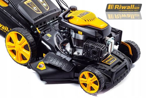 KOSIARKA SPALINOWA Z NAPĘDEM RIWALL 51CM 9w1 Z NAPĘDEM 5190 Z 2 NOŻAMI na Arena.pl