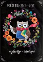 karnet  Nauczyciel sówka PP-2091