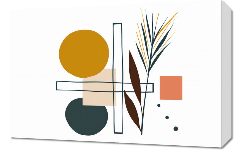 Obraz 60x40cm Ogród Symetryczny zdjęcie 1