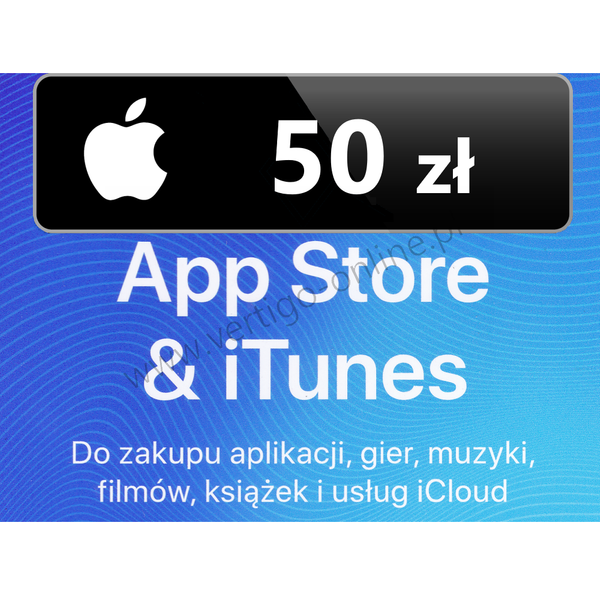 App Store iTunes 50 zł Doładowanie Apple, iPhone zdjęcie 1