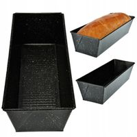 CZARNA BLACHA FAKTUROWANA Z POWŁOKĄ 31X11,8X7CM