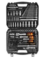 zestaw kluczy nasadowych 1/2'' 3/8'' 1/4'' 220 elementów - t n10-220