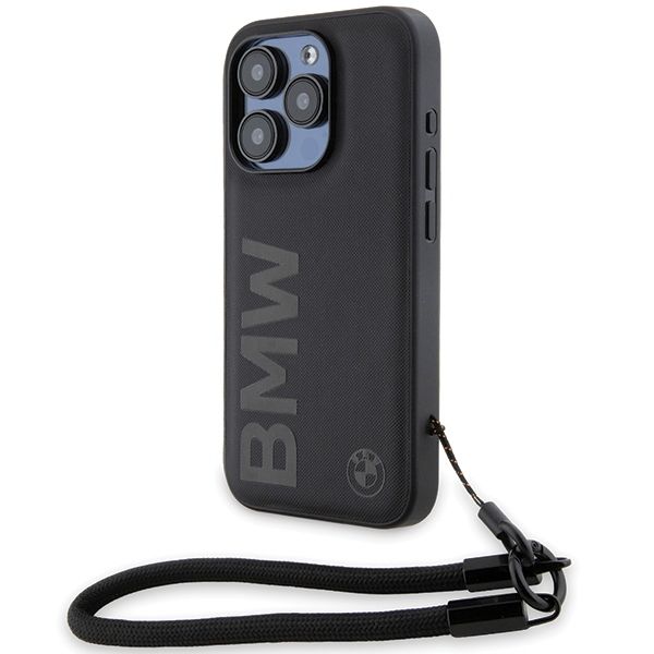 Etui BMW do iPhone 15 Pro Max 6,7"", Czarny zdjęcie 1