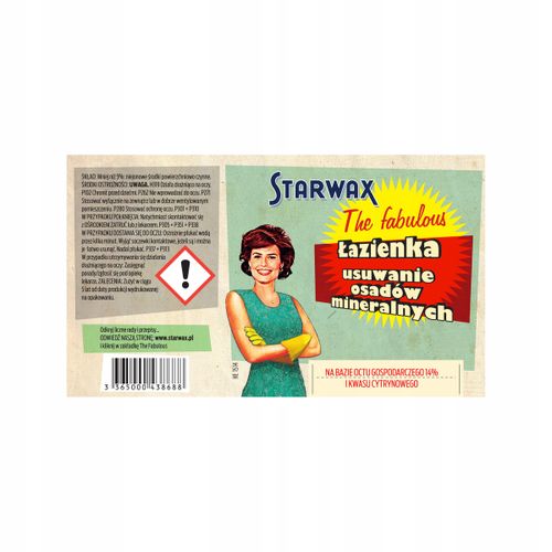 STARWAX CZYSTA ŁAZIENKA 500ML 43868 na Arena.pl