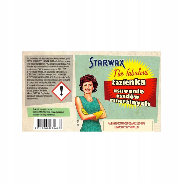 STARWAX CZYSTA ŁAZIENKA 500ML 43868 zdjęcie 3