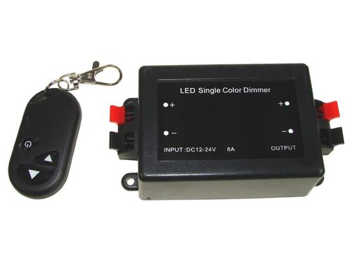 ŚCIEMNIACZ radiowy RF 12V-24V 8A 96W Pilot do led na Arena.pl