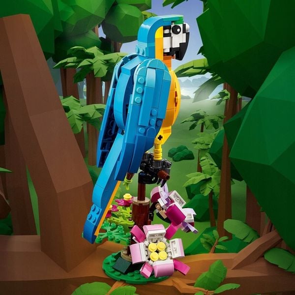 LEGO Creator 3 w 1 31136 Egzotyczna papuga 3w1 Prezent zdjęcie 12